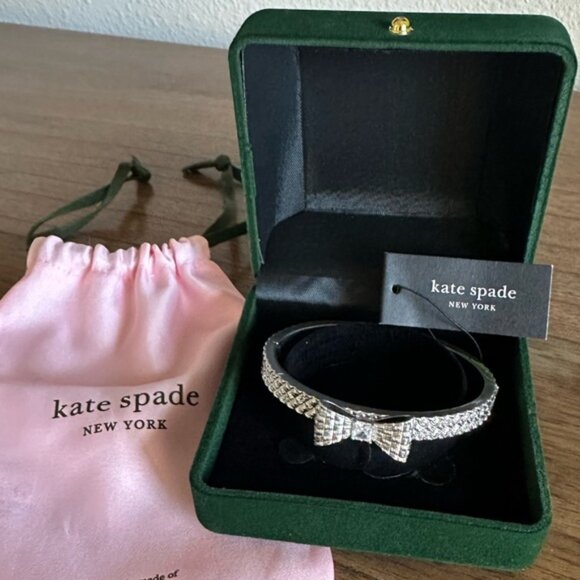 kate spade Jewelry - NWT - Kate Spade New York Bow Bangle Bracelet